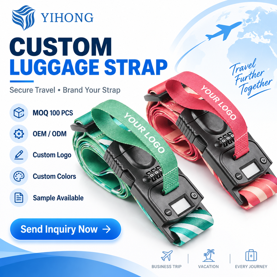Yihong X063 combination lock luggage strap product overview