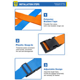 Luggage Strap with Combination Lock - A