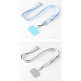 Wide Printed Phone Strap - A