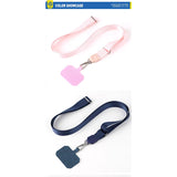 Wide Printed Phone Strap - A