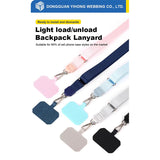 Wide Printed Phone Strap - A