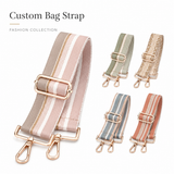 Custom Striped Bag Shoulder Strap - J-002 design reference
